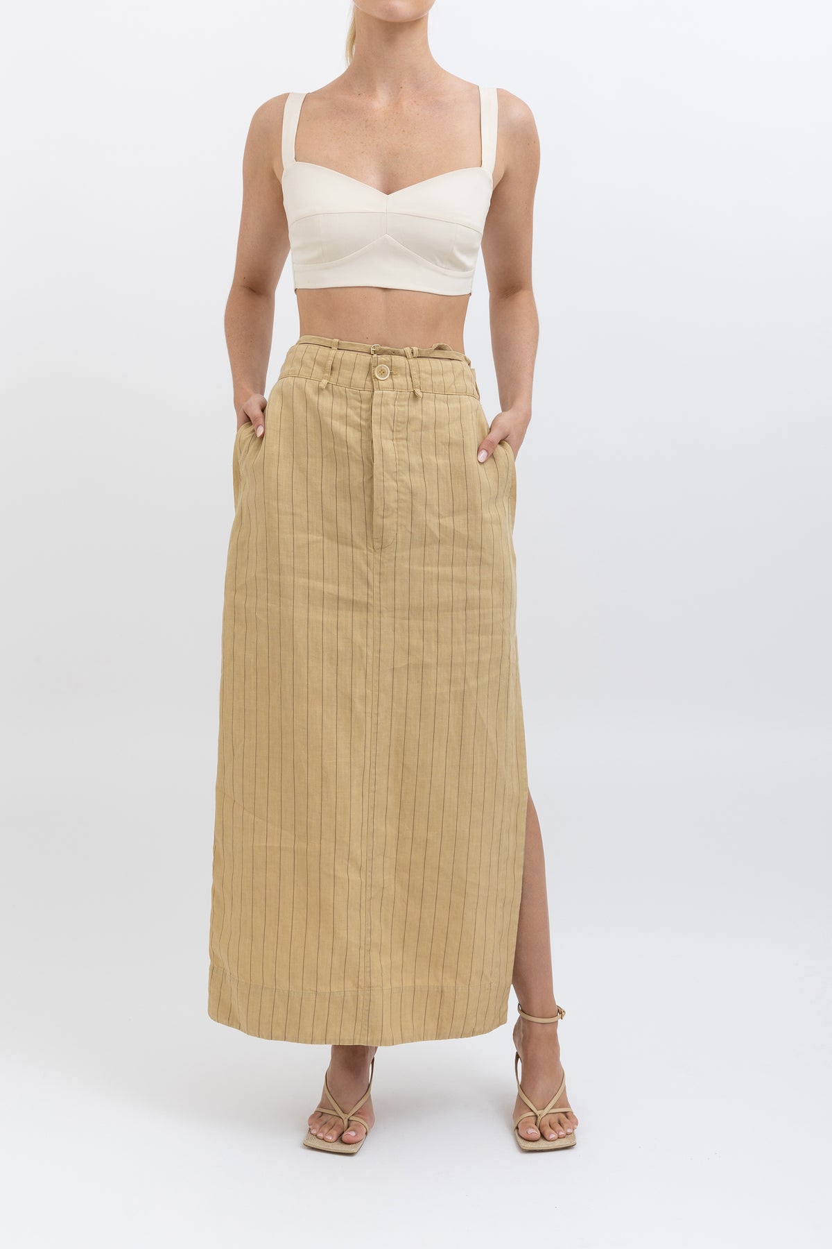 Terraio Linen Skirt