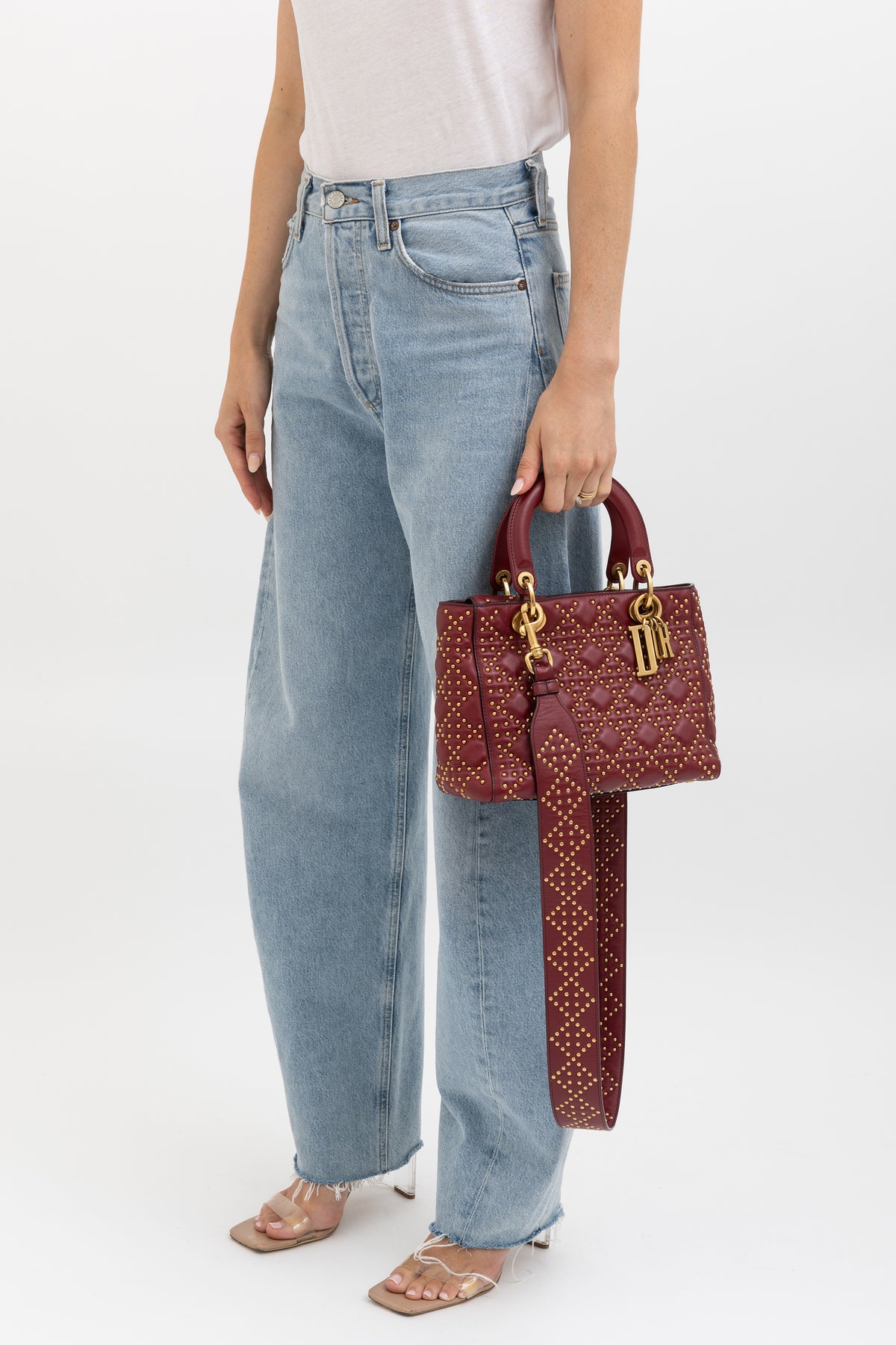Studded Medium Lady Dior Bag