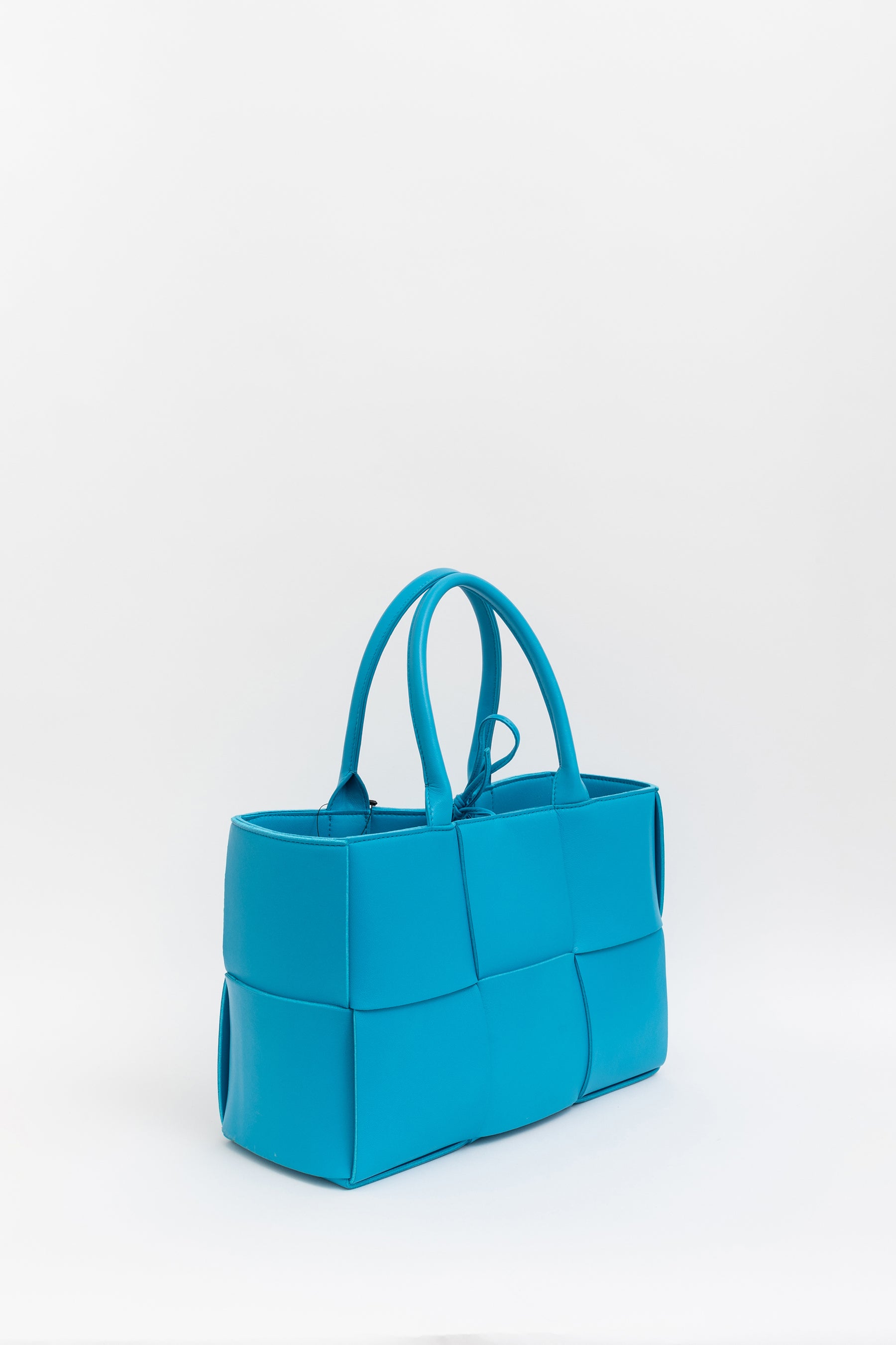 Arco Small Intrecciato Leather Tote Bag