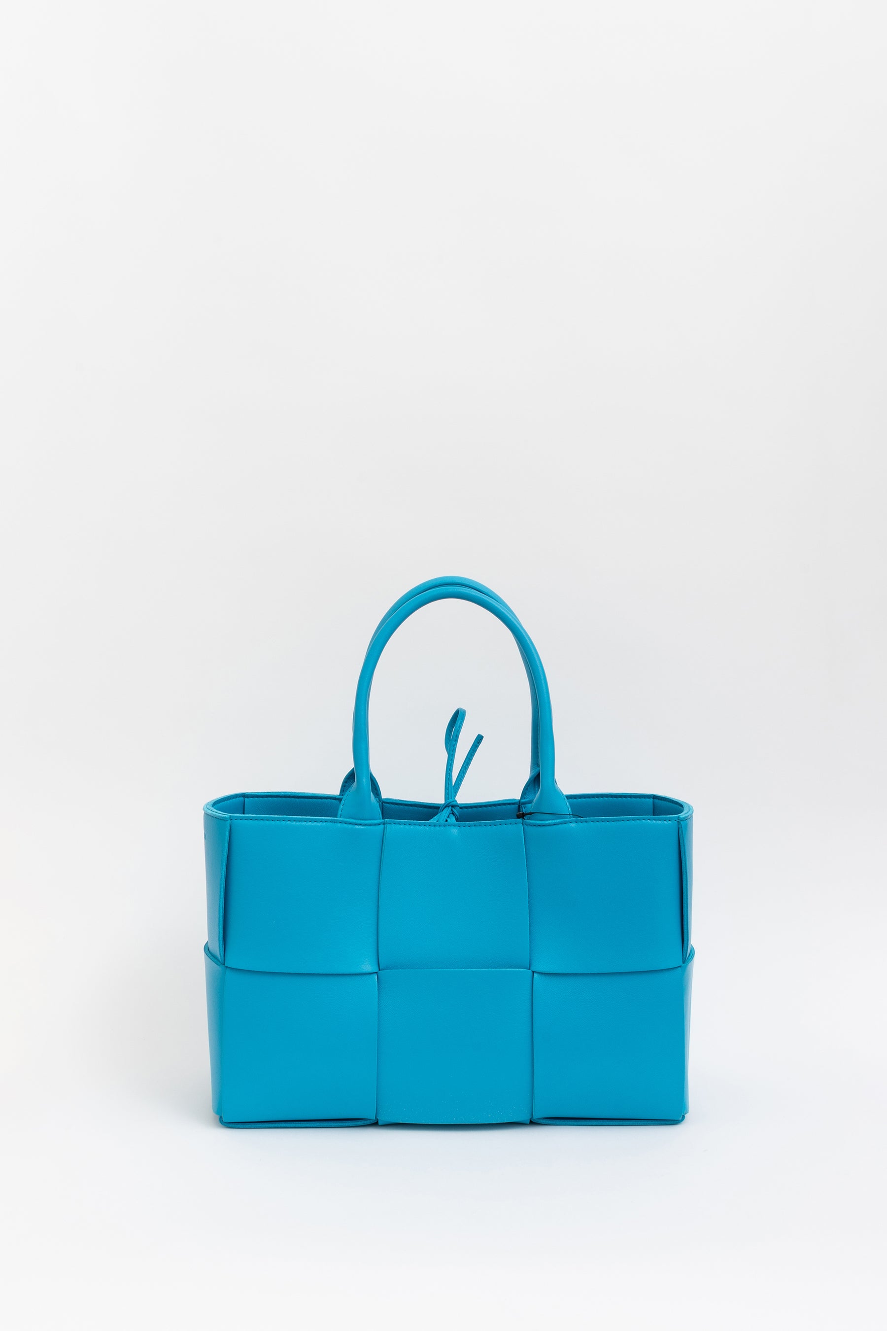 Arco Small Intrecciato Leather Tote Bag