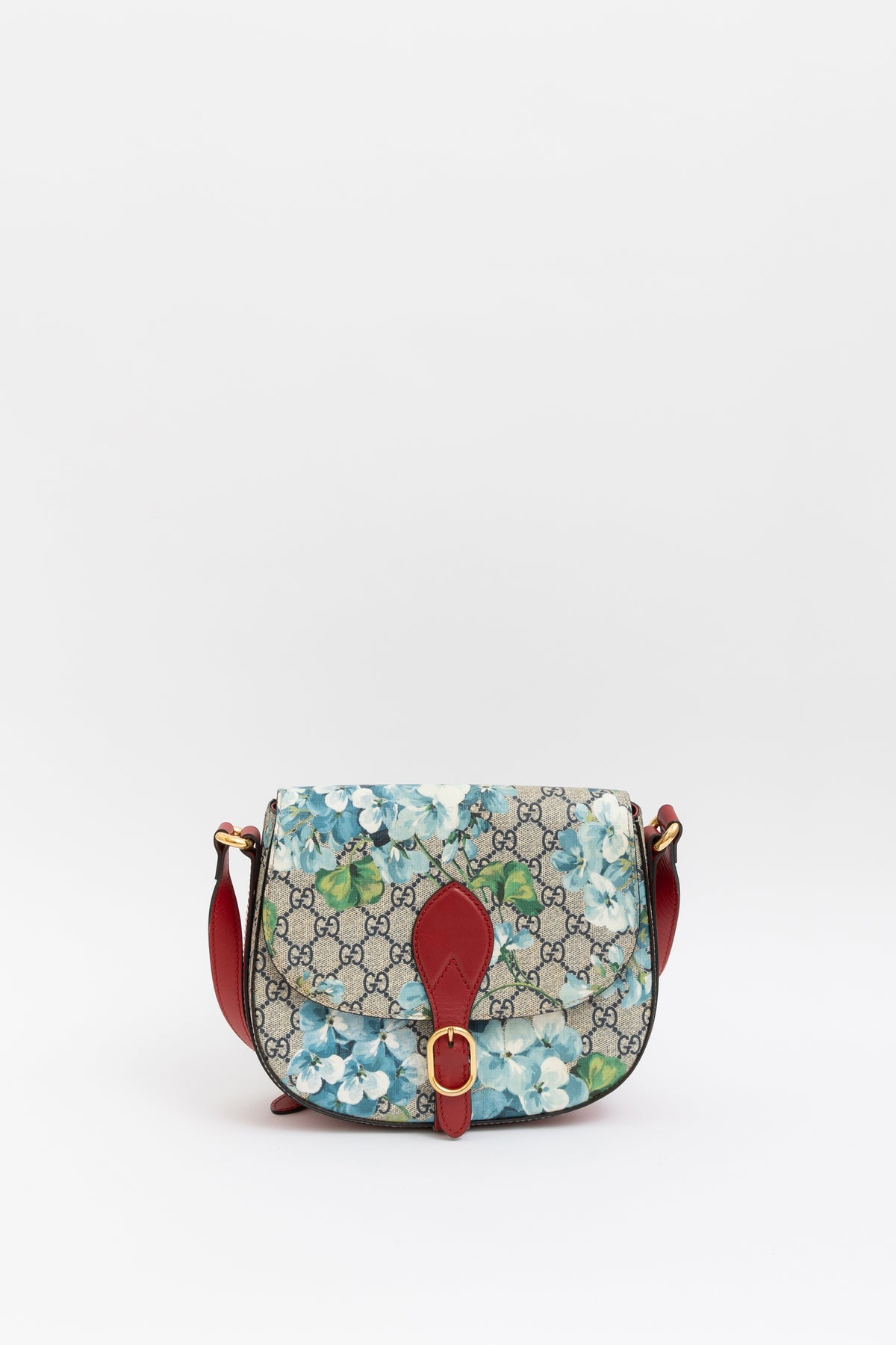 GG Blooms Small Flap Saddle Bag