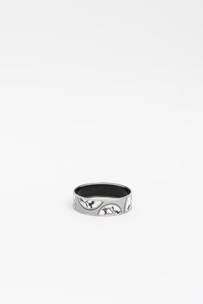Printed Enamel Bangle