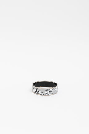 Printed Enamel Bangle