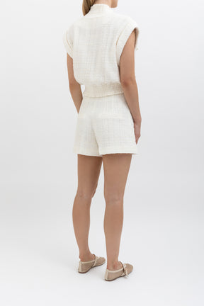 Anastasia Vest & Jazmin Short Tweed Set