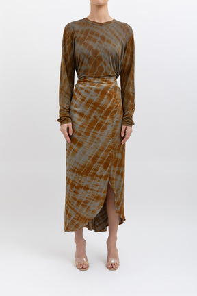 Agnia Long Sleeve Top & Noelle Skirt Set