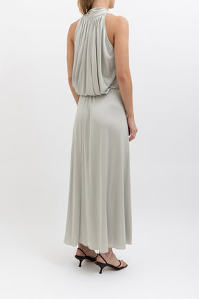 Oyster Jersey Entwined Dress