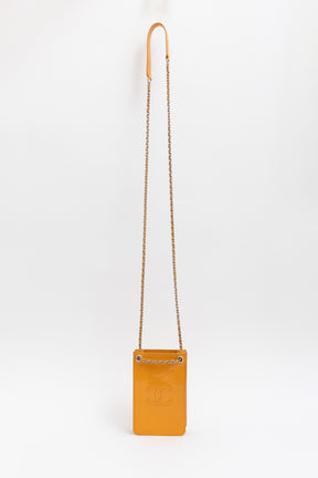 Patent Cross-Body Pouch Bag