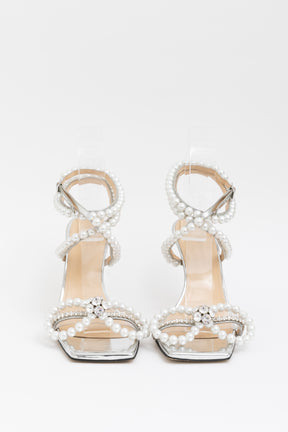 Pearl Embellished Sandals