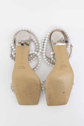 Pearl Embellished Sandals