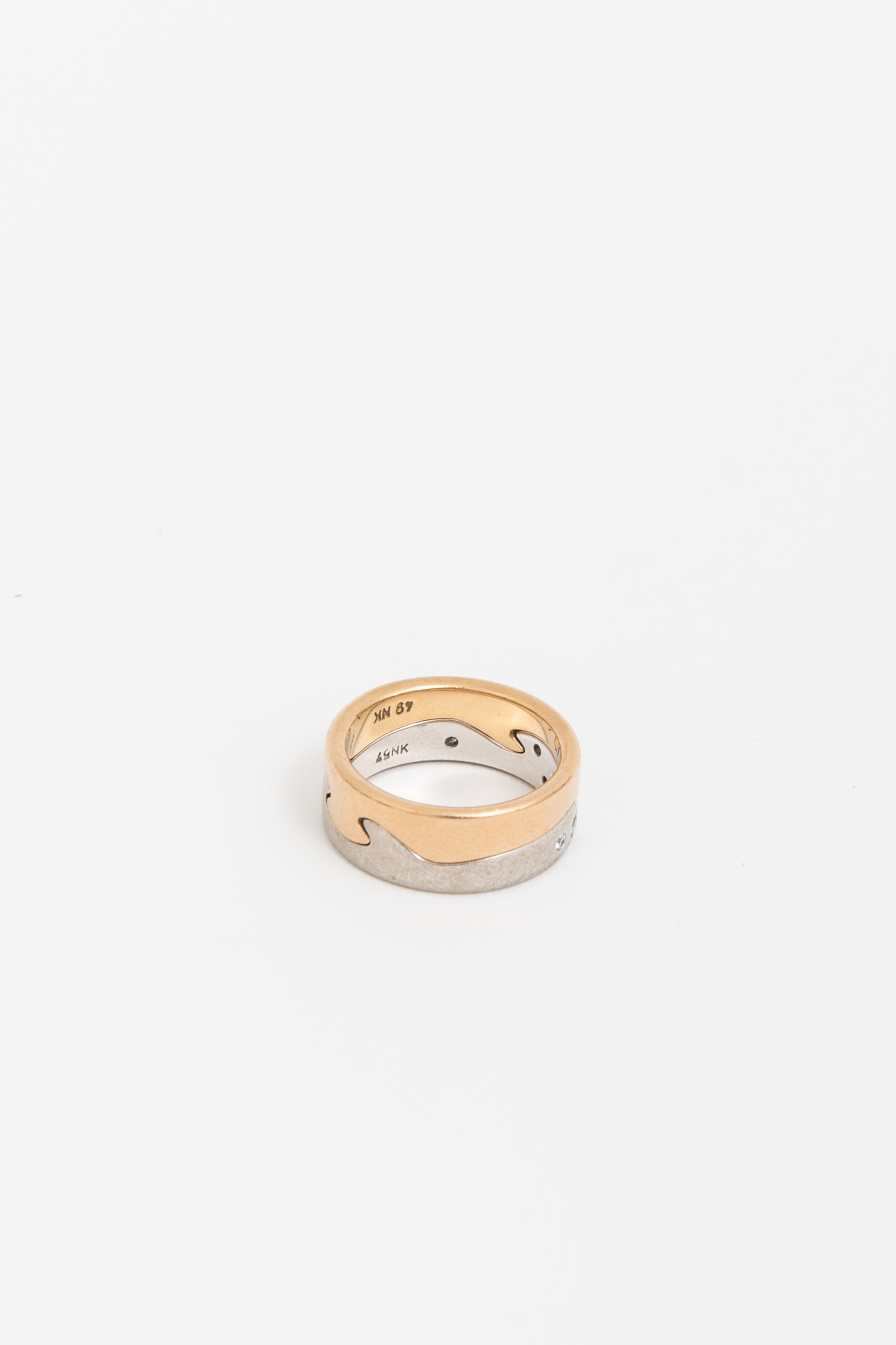 Fusion Rose & White Gold Ring