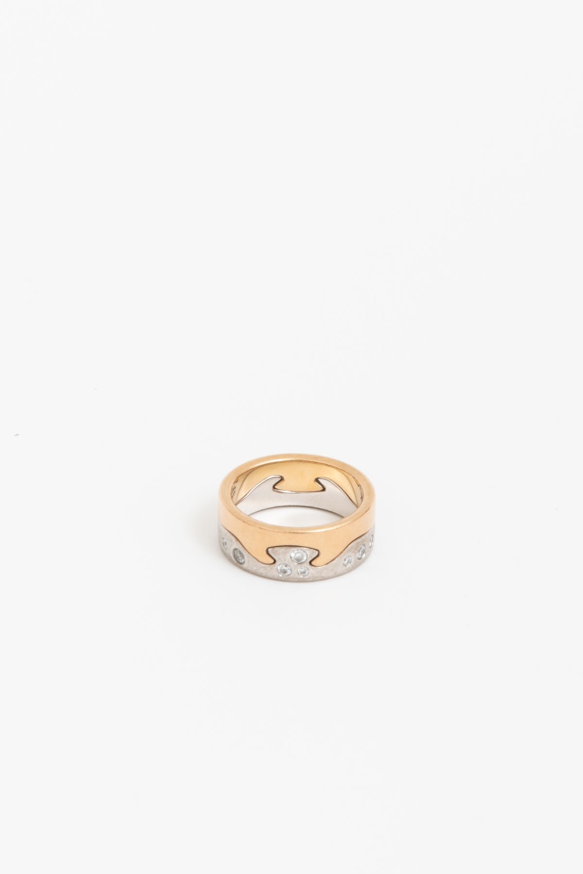 Fusion Rose & White Gold Ring