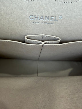 Chanel Stone Lambskin Leather Jumbo Flap Bag