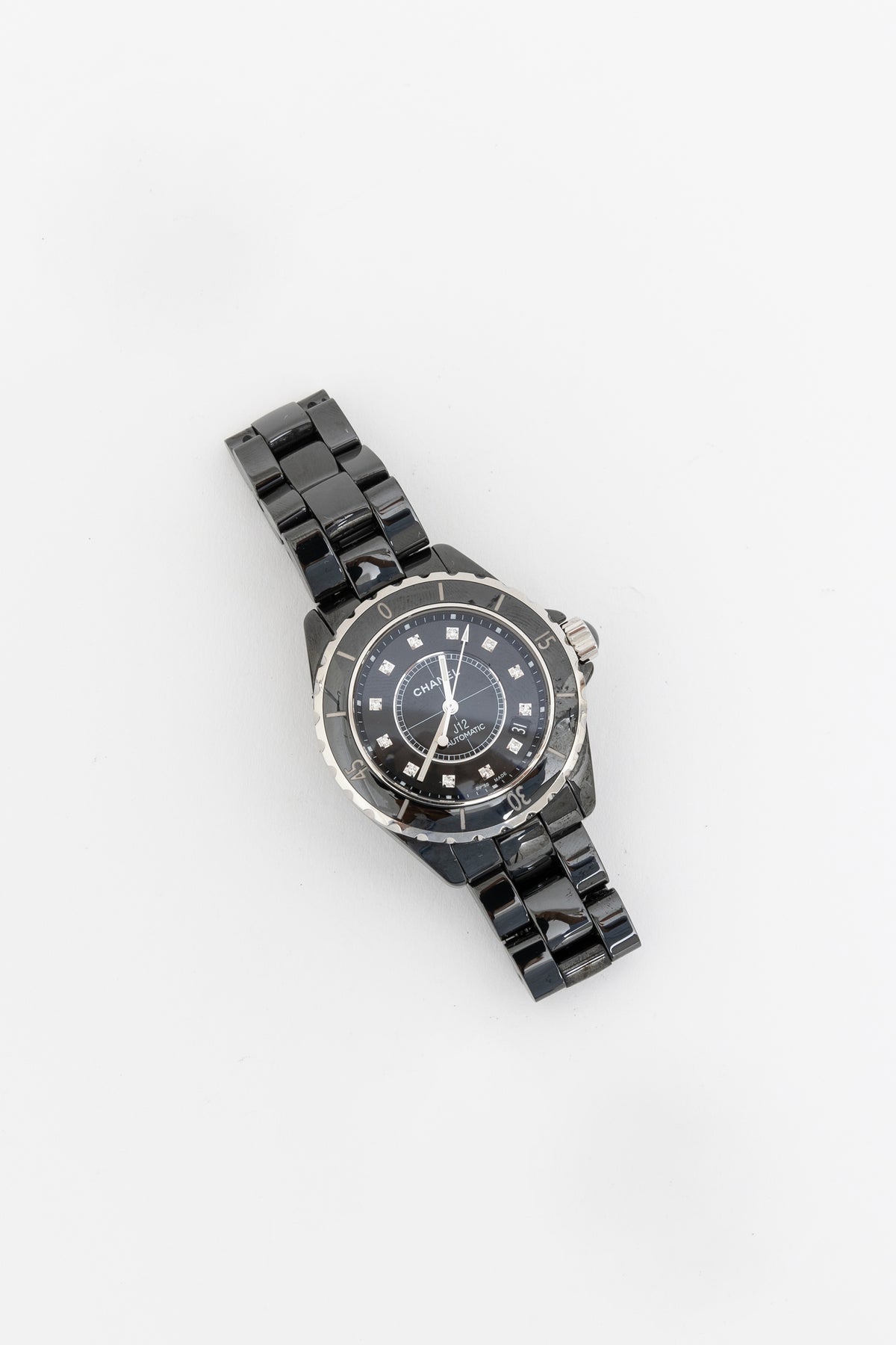 J12 Ceramic & Diamond Watch