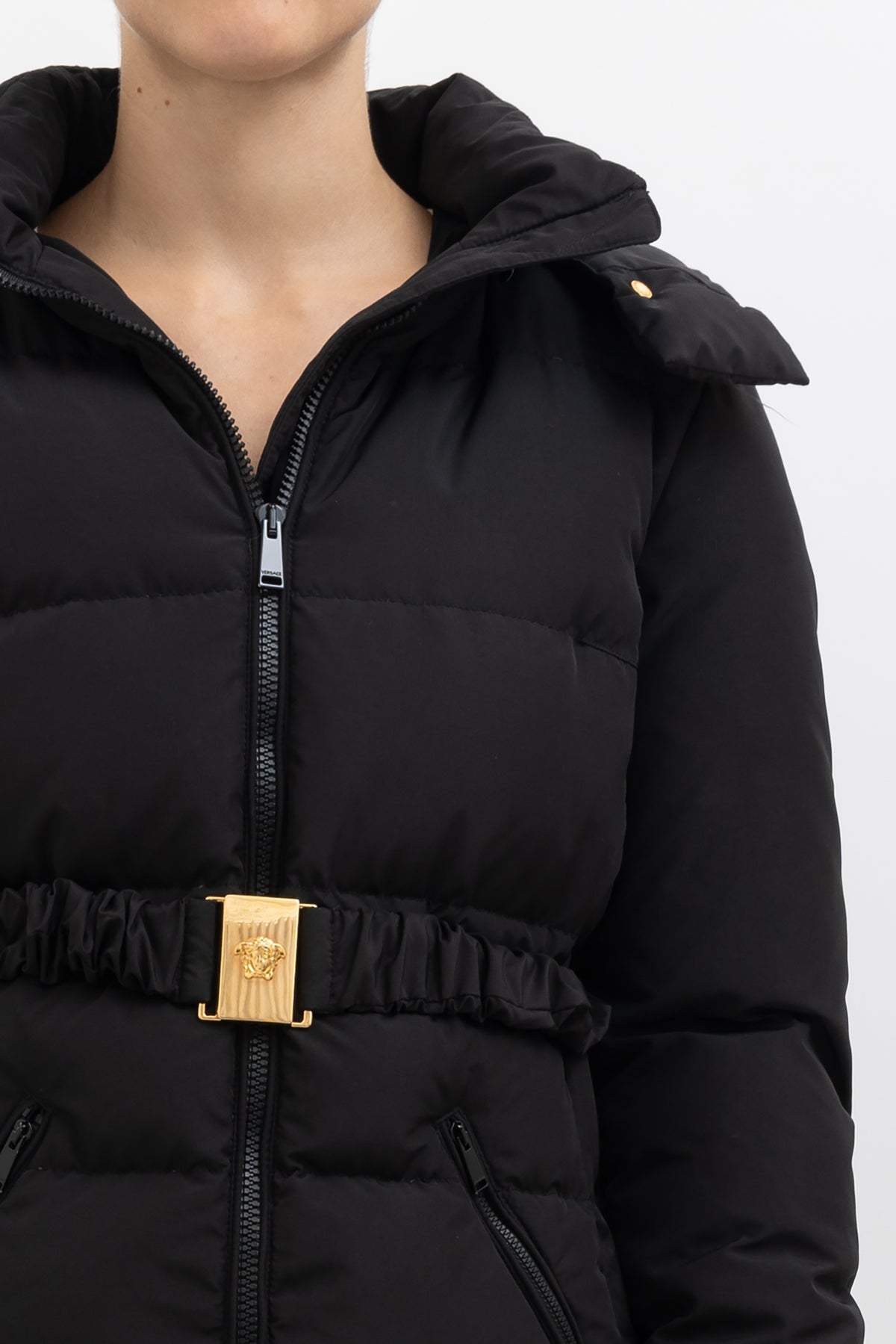 Belted Down Jacket