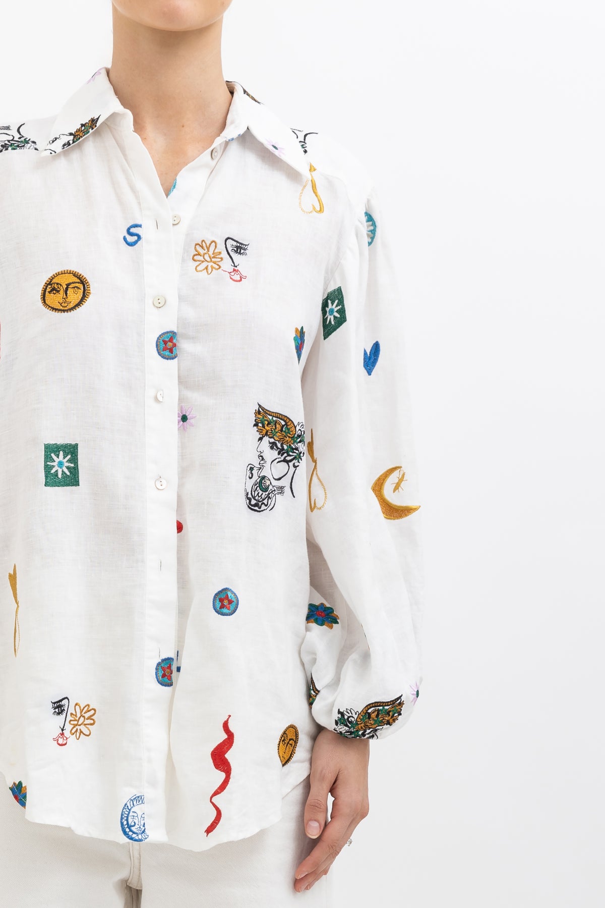 Soleil Embroidered Shirt