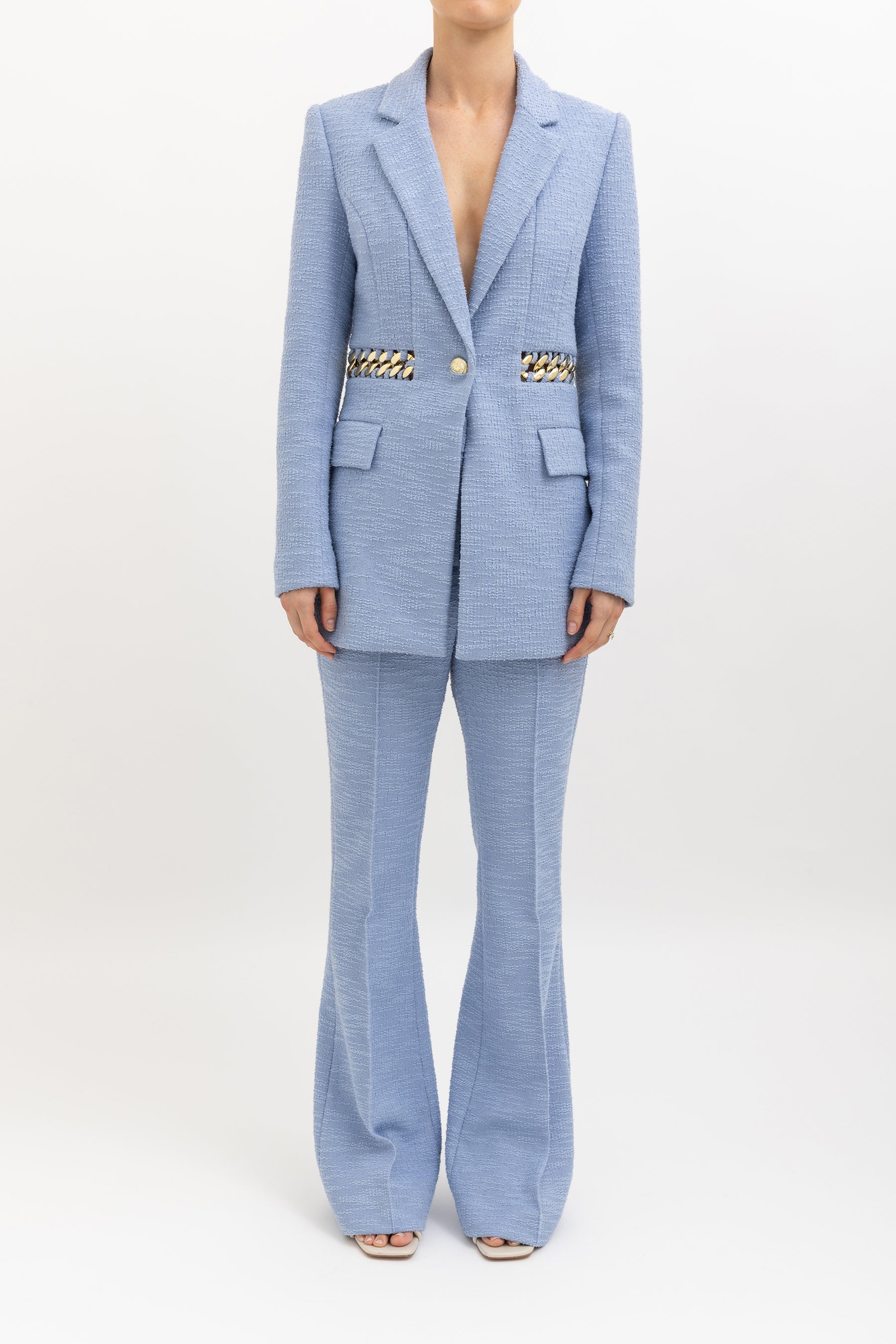 Carine Blazer & Pant Suit Set
