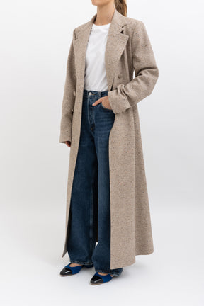 Saunders Wool Cashmere Coat