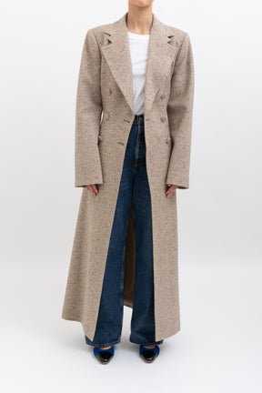 Saunders Wool Cashmere Coat