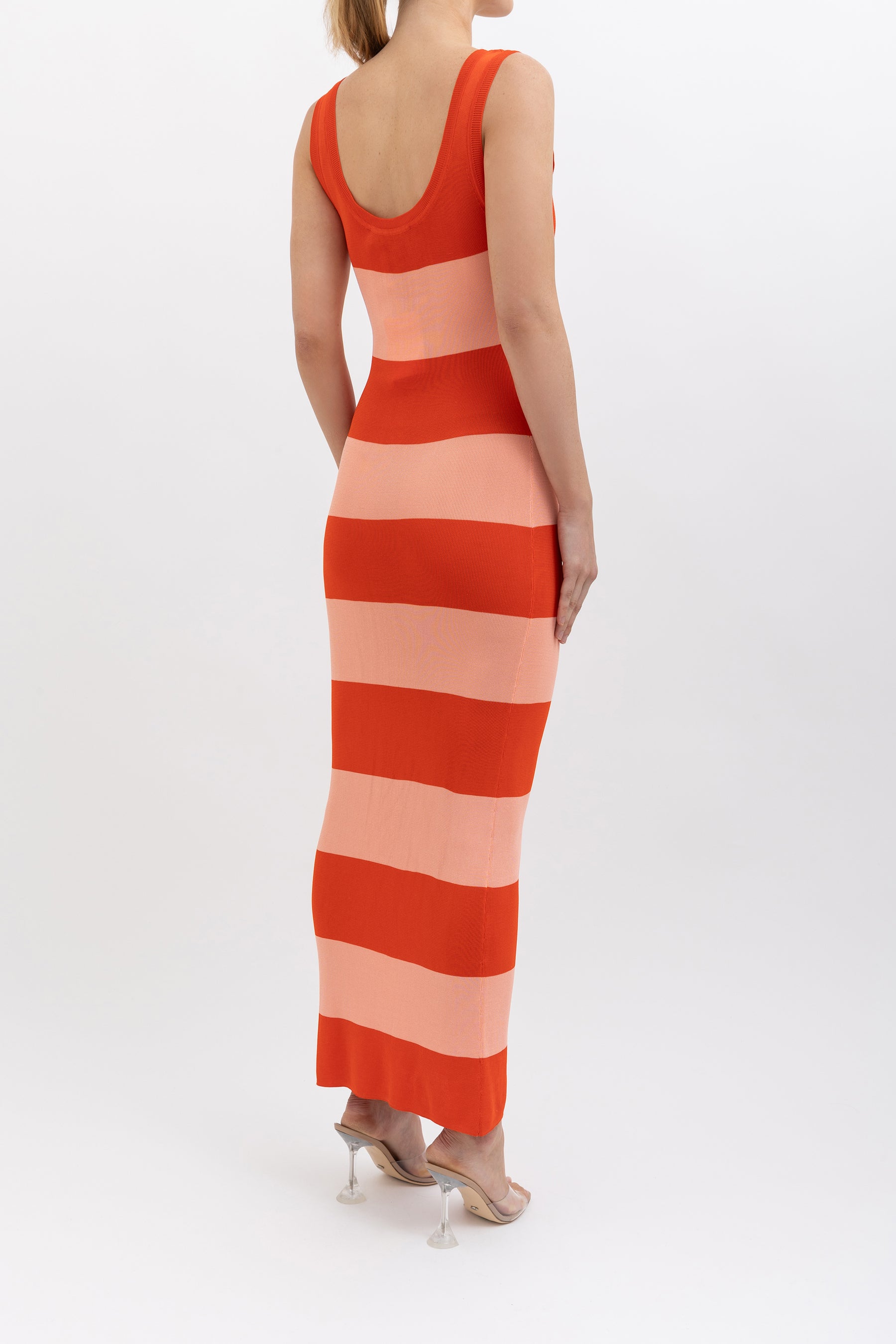Striped Tank Midi Dress