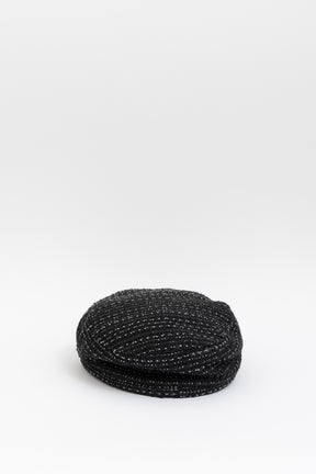 Tweed Casquette Baker Boy Hat