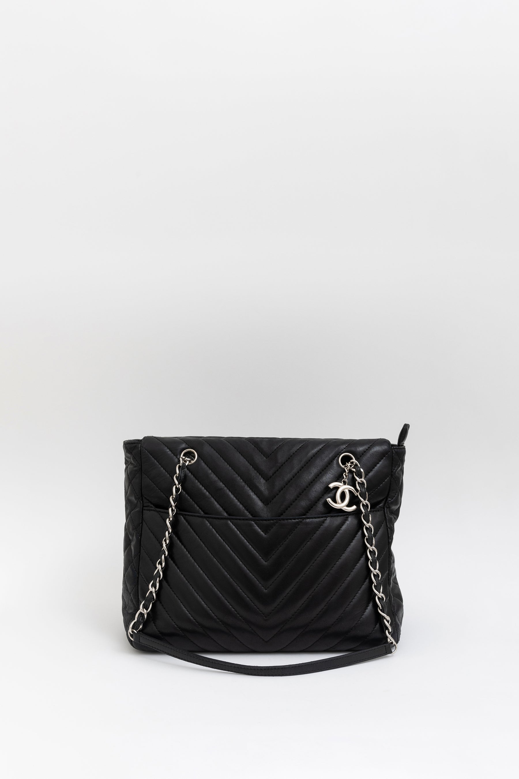 Chevron Quilted Tote Bag