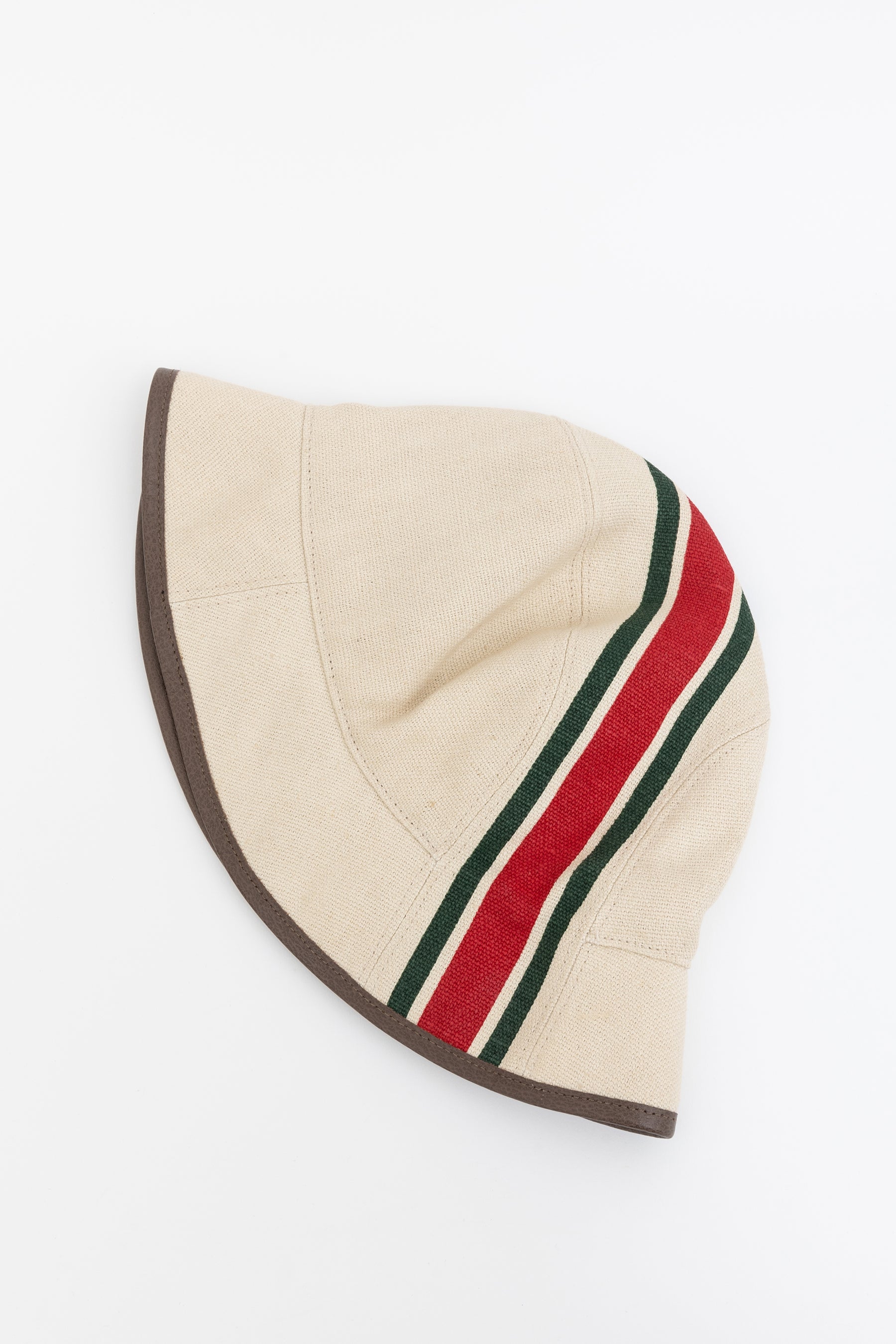 Striped Canvas Bucket Hat