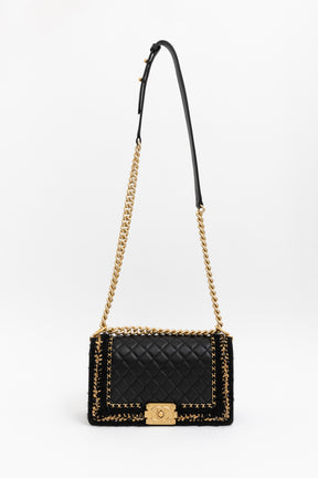 Payment 1/2 Medium Braided Jacket Boy Bag