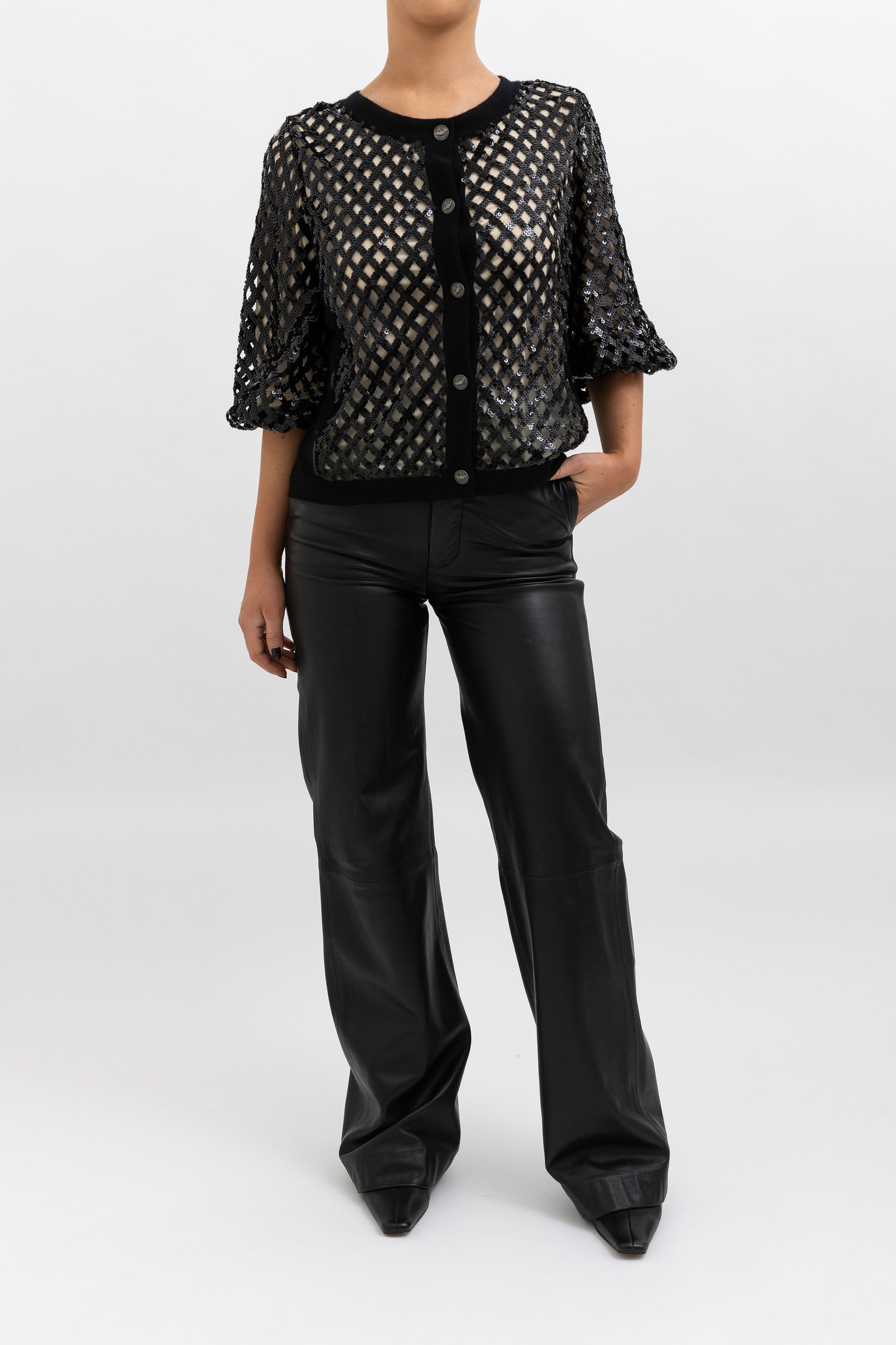 Sequin Cardigan