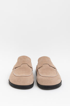 Suede 'Go' Mules