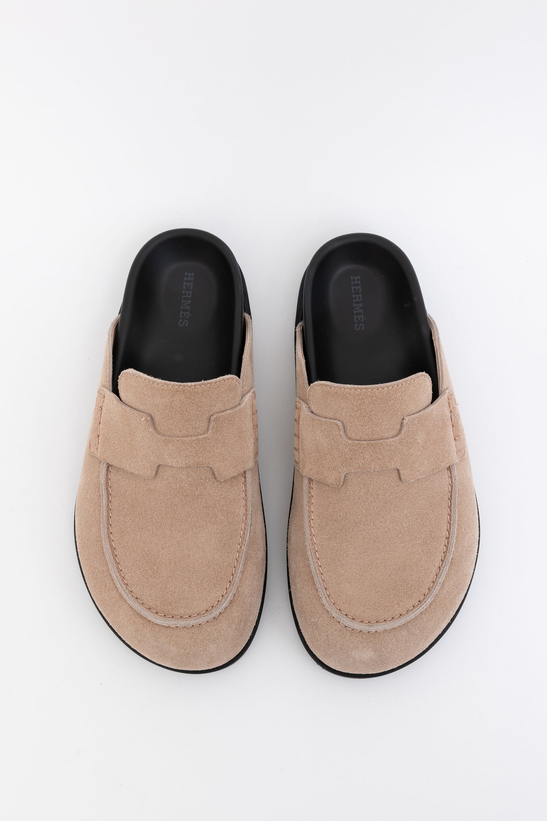Suede 'Go' Mules