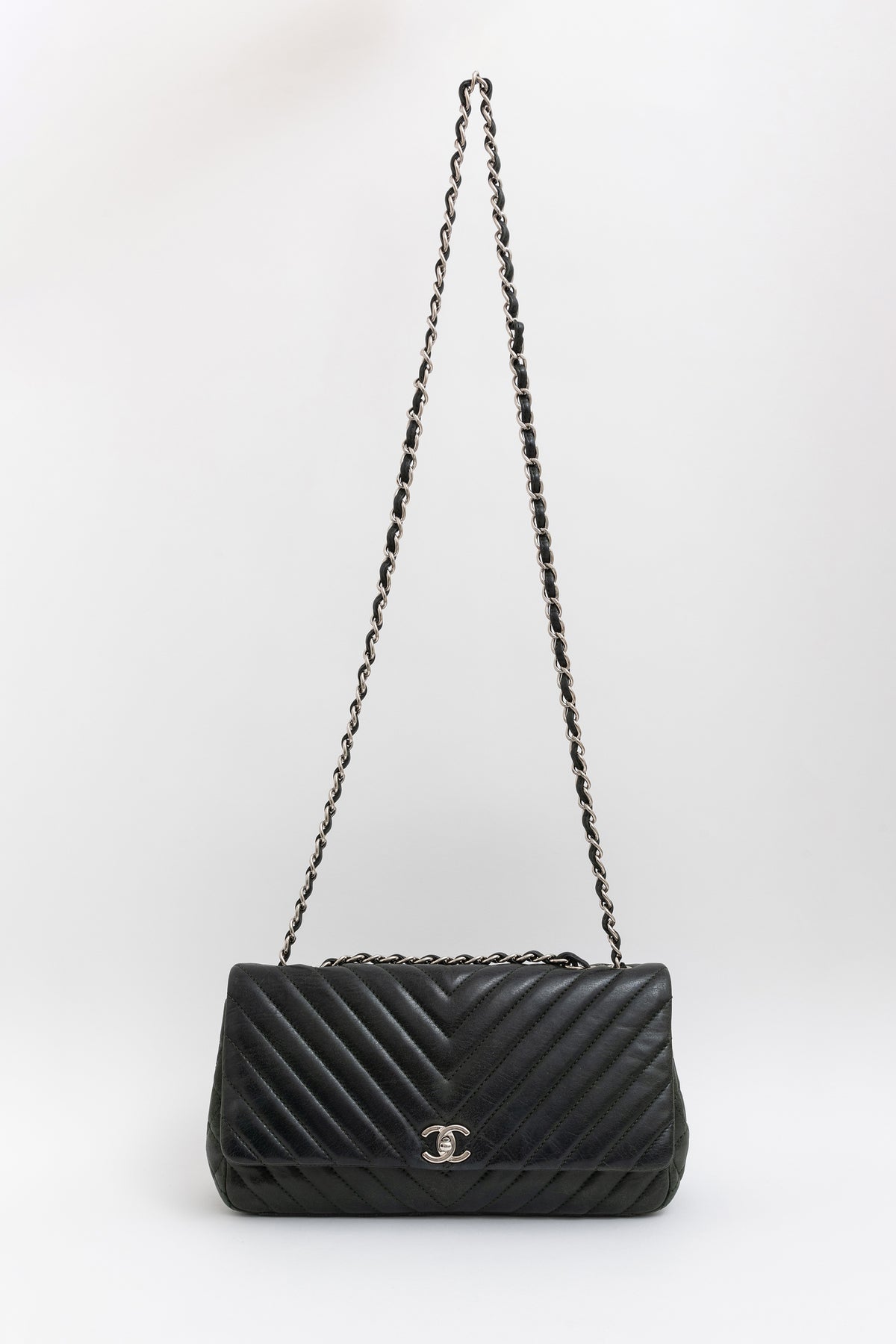 Chevron Flap Bag