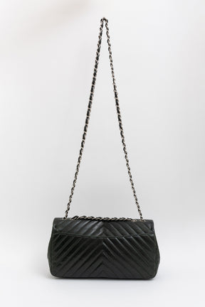 Chevron Flap Bag
