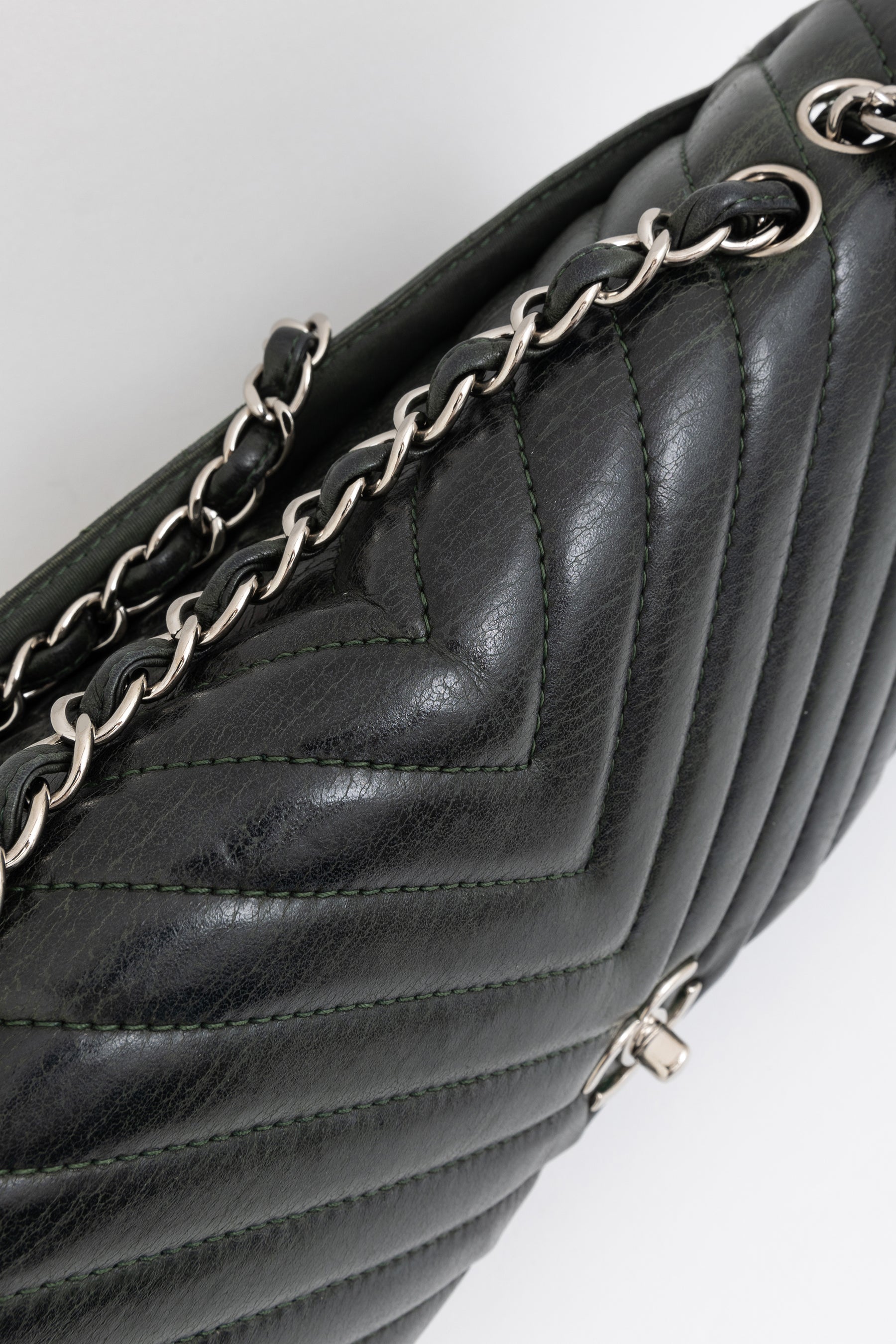 Chevron Flap Bag