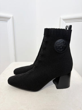 Hermès Black Sock Boot, 36.5