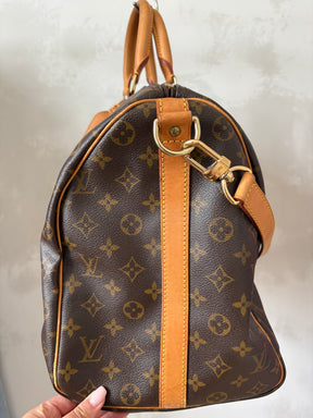 Louis Vuitton Canvas Monogram Keepall Bandouliere 50