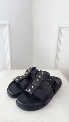 Valentino Garavani Rockstud Sandals Black, 36