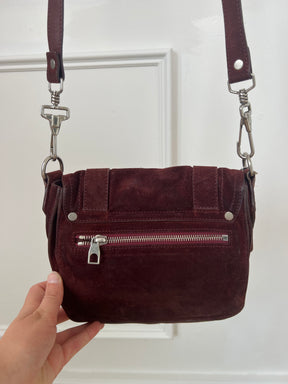 Proenza Schouler Rust Suede mini PS1 Bag