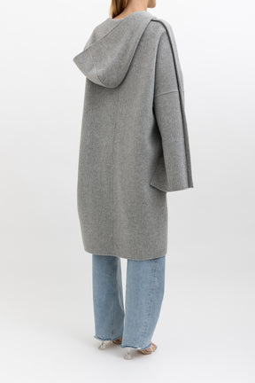 Zip Coat With Hood