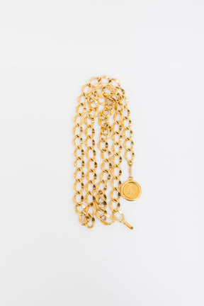 Vintage Gold Chain Link Belt