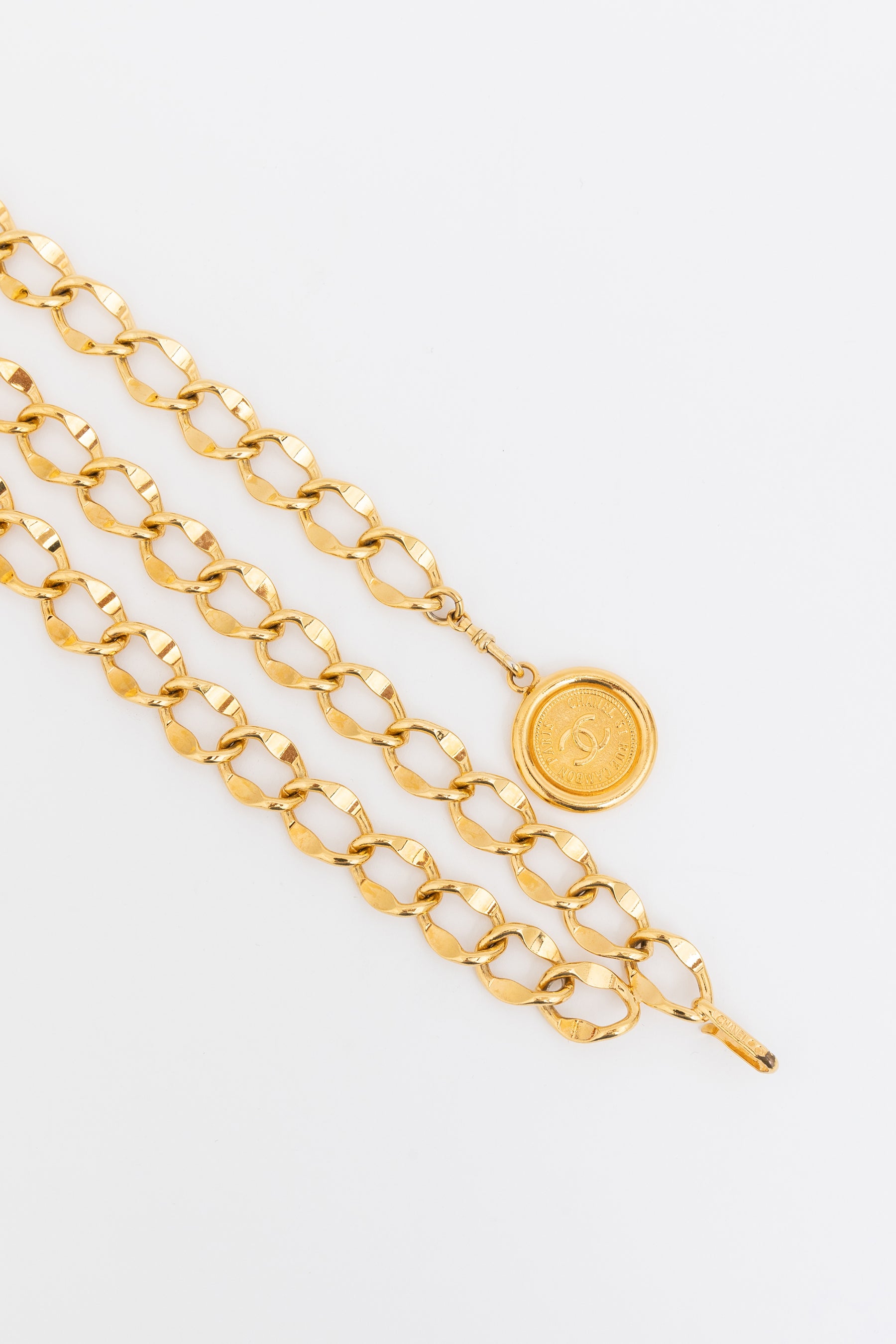 Vintage Gold Chain Link Belt