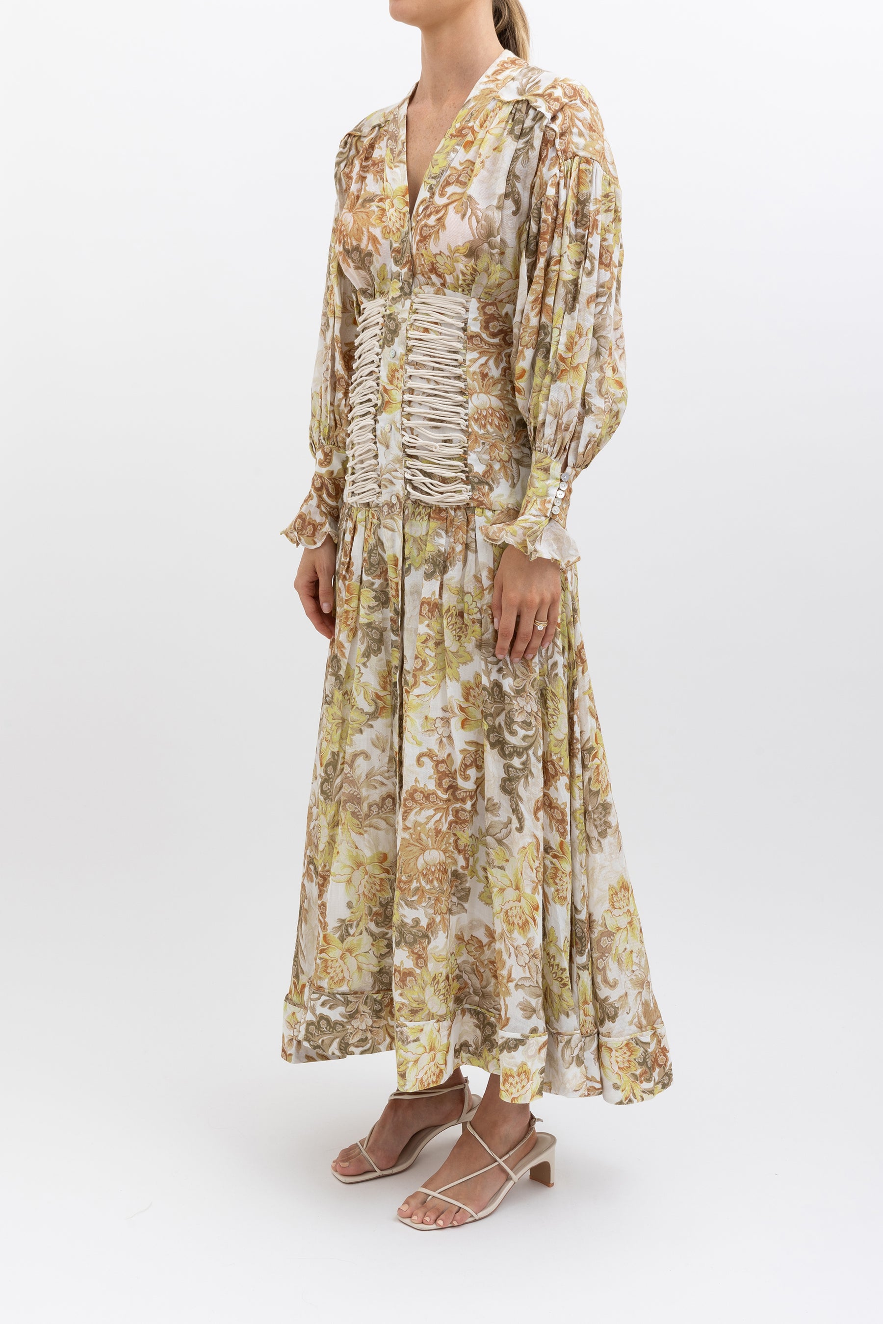 Bernadette Corset Shirt Dress