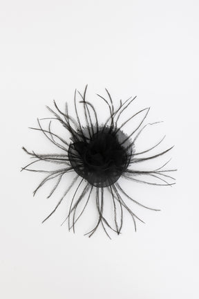 Camellia Feather Brooch