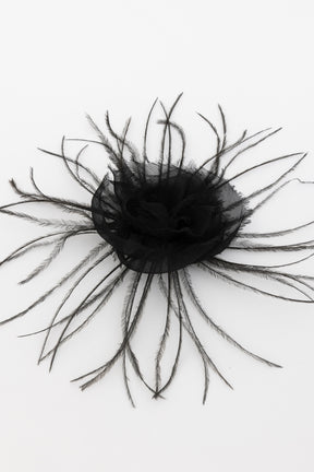 Camellia Feather Brooch