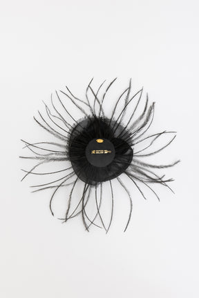Camellia Feather Brooch