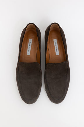 Suede Loafers