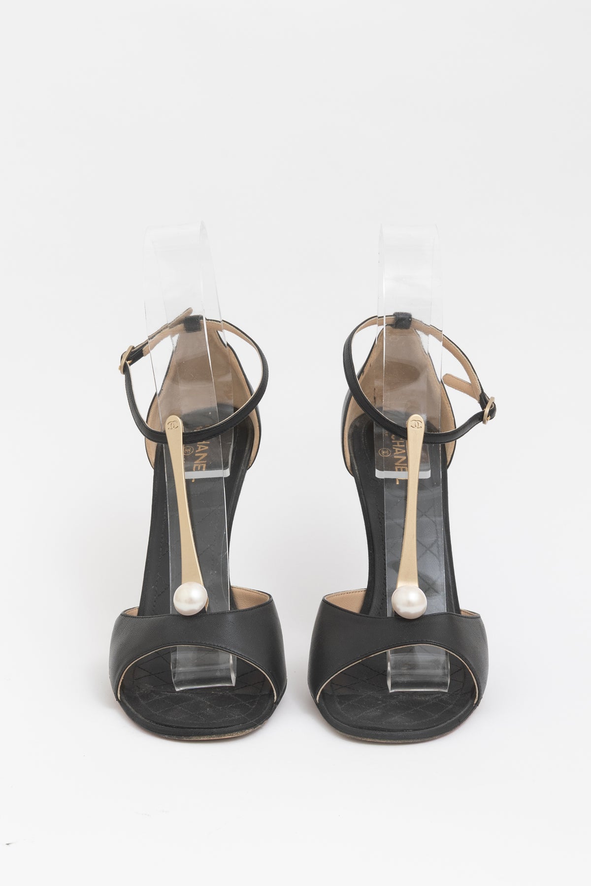 Pearl T Bar Pumps