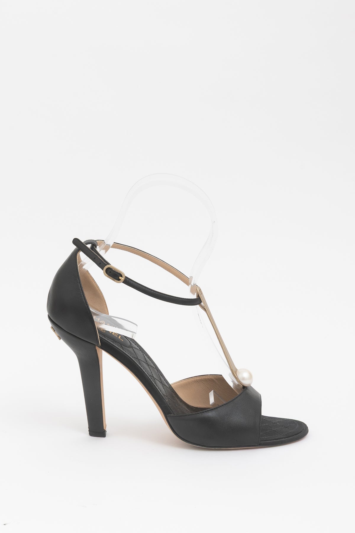 Pearl T Bar Pumps