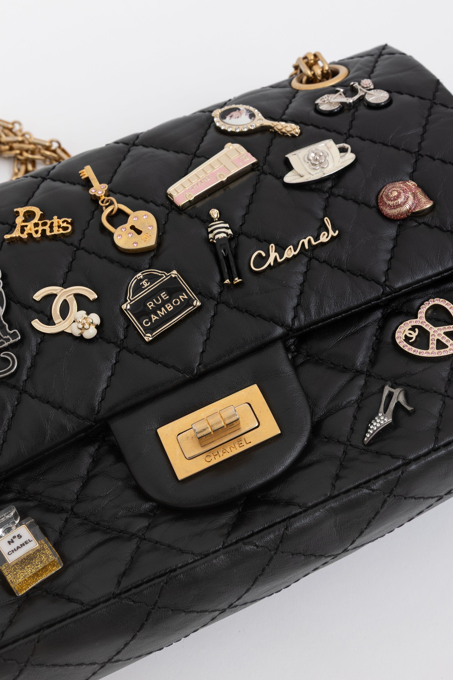 Paris Charm Reissue Flap Bag