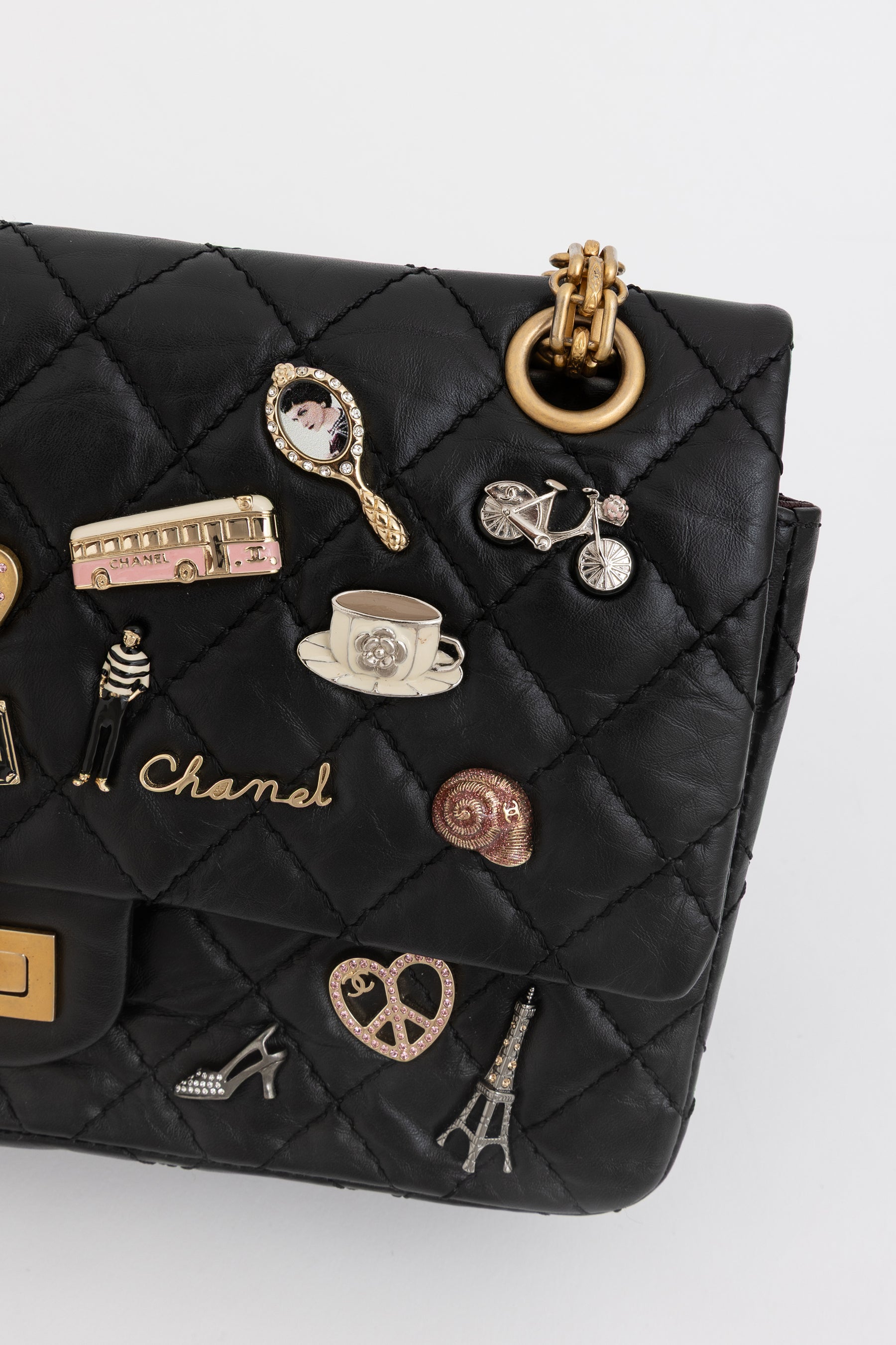 Paris Charm Reissue Flap Bag