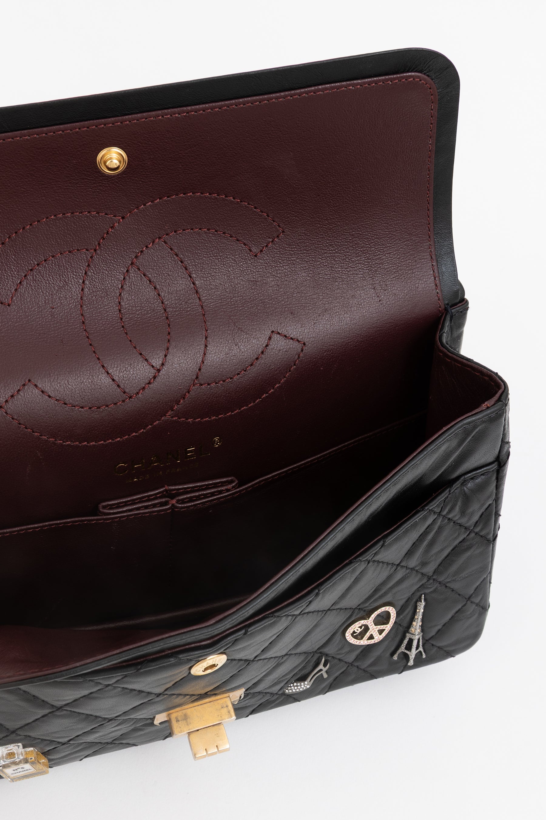 Paris Charm Reissue Flap Bag